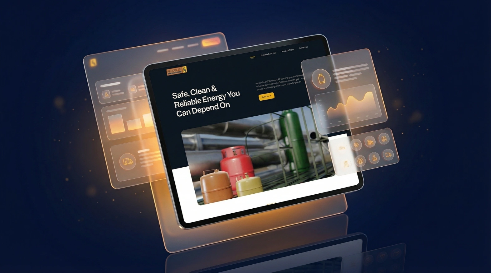 Dott Capital website design