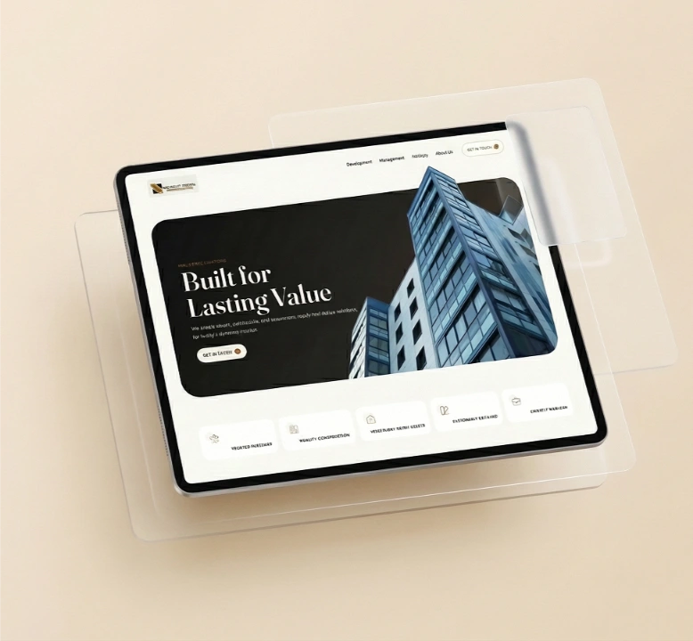 Dott Capital website design