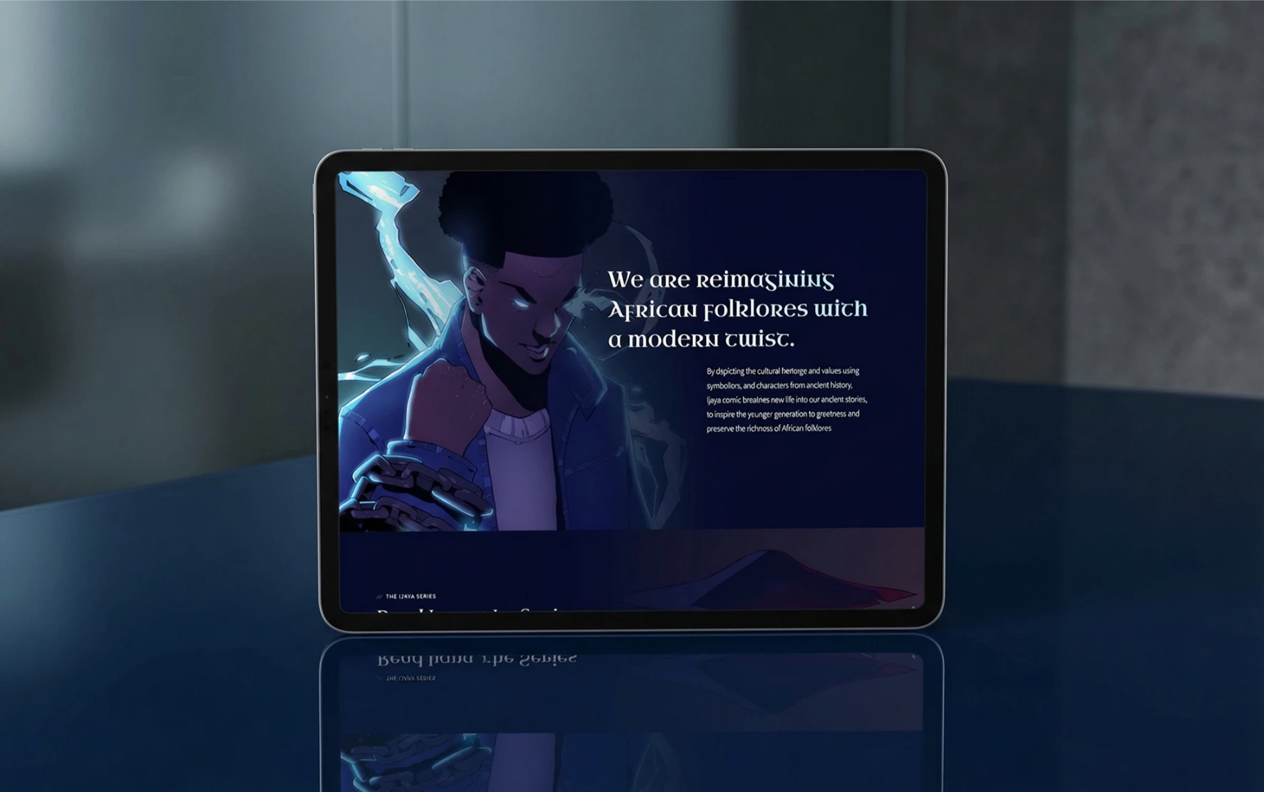 Ijaya website design Jorion Technologies